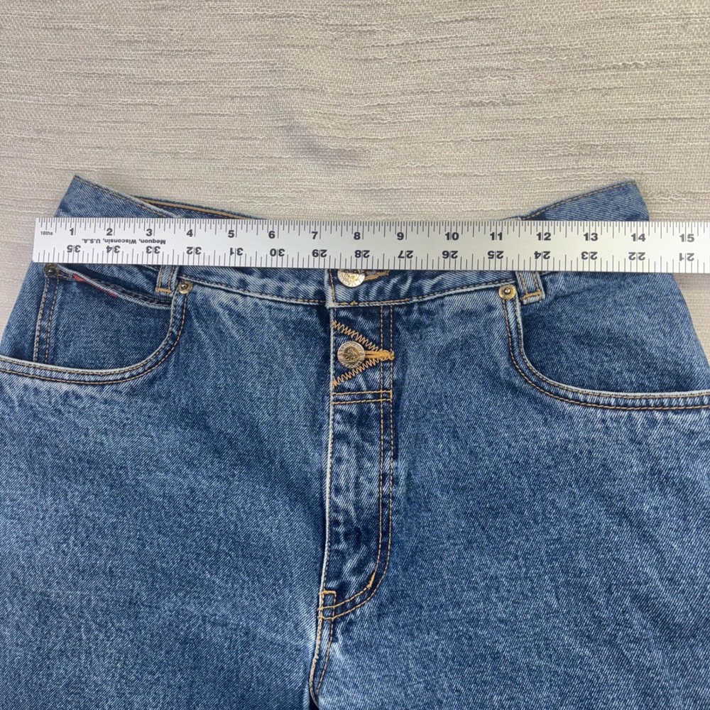 Vintage Lawman Western Jeans Womens 13 High Rise Straight Leg Rodeo Cowgirl - Picture 6 of 15